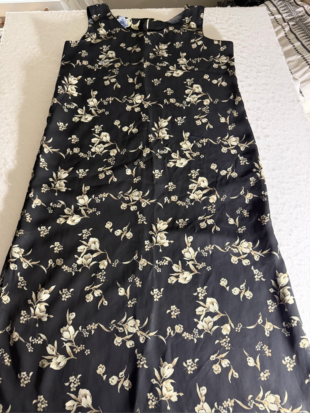 Sleeveless Black Maxi Reversible Dress – 2-in-1 Dress
